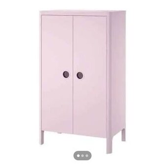 Skriňa Busunge Ikea ružová