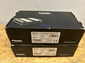 Proel DI-box DB1A - 2 ks.