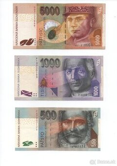 Sada Slevenských bankoviek