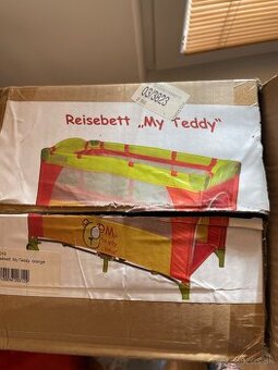 Prenosná skladacia postielka