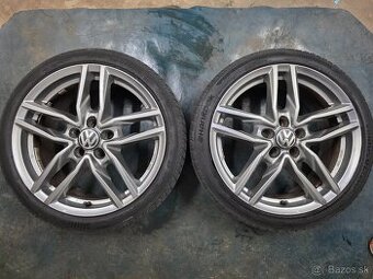 4ks 17" elektrony VW SKODA 7J ET38+215/40R17 6mm
