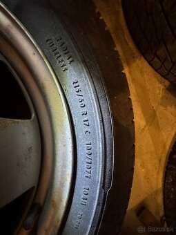 VW Caravelle ľetné a zimné pneumatiky original pre Caravelle