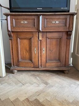 Komoda rok cca 1930 - pôvodný stav