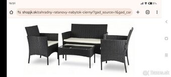 Ratanový nábytok/ záhradné sedenie