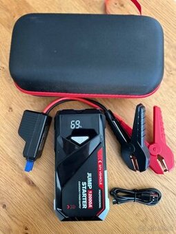 Štartovacia powerbanka (nová) - Jump starter + Úložný kufrík