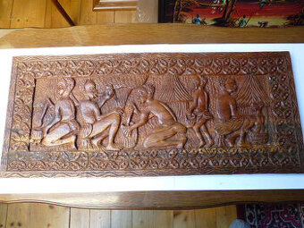 africké ľudové umenie – drevené artefakty 3
