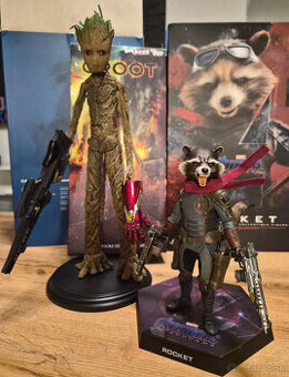 Rocket Endgame MMS548 Hot toys+Groot Empire toys 1/6