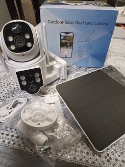 Solárna bezpečnostná wifi kamera, nová