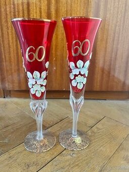 Zeobene pohare na 60 narodeniny. Pre damu a pana.