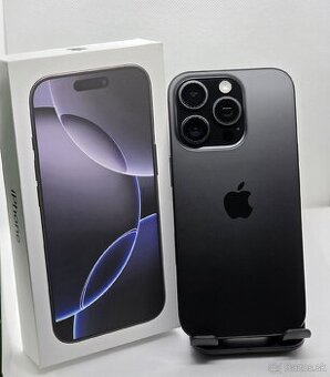 Apple iPhone 16 PRO 128GB Black Titanium - ZÁRUKA