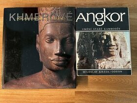 Predám knihy s tématikou Kambodže, Angkor, Červení Khméri...