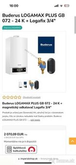 Buderus LOGAMAX PLUS GB 072 - 24
