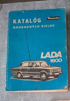Kniha,katalóg lada 1600