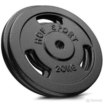 Hopsport 2x 20kg liatinove závažie nadpis