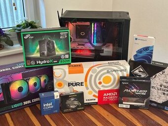 i7-14700K, RX 7800XT 16GB, DDR5 32GB, 1TB SSD + 500GB HDD