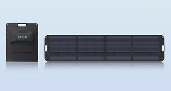 novy skladaci solarny panel 200W Choetech - vystup USB, MC4