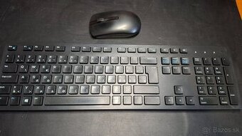 bezdrotova wireless klavesnica a mys Dell