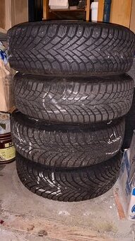 Zimné pneumatiky Continental + disky Dezent (15”)
