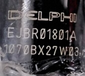 predám TRYSKY EJBR01801A DELPHI 1.5 dCi EJBR01801A, 28232248