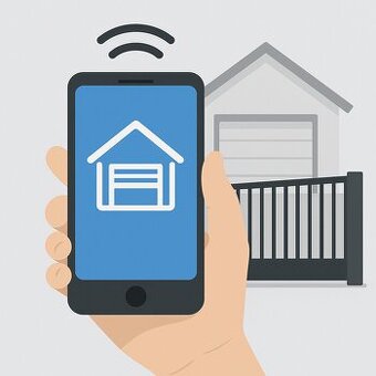 Ovládanie brány a garáže cez mobil - Android / iPhone