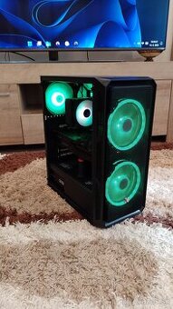 Herný PC s RTX 2070 8GB OC +R5+32GB RAM + Win11 PRO
