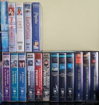 VHS videokazety originálky