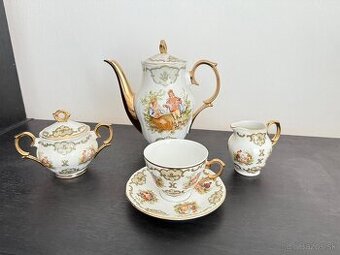 Porcelánová súprava čajového servisu