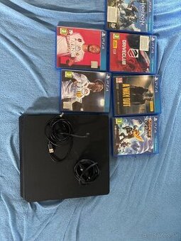 Predám PS4 s hrami 🎮