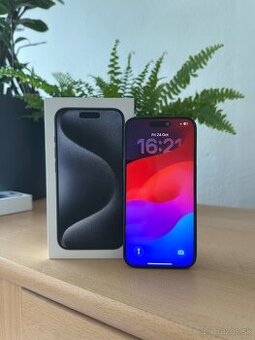 Predám/vymením IPhone 15 Pro 256GB Modrý