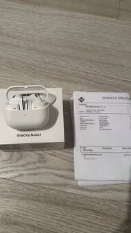 Slúchadlá Samsung Galaxy Buds 3 - v záruke, nové