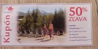 Kupón Hotel Pieris s wellness v Hoteli Permon