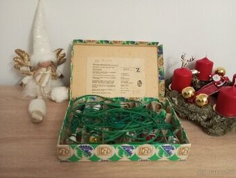 Retro vianočné svetielka ALADIN ZLATOKOV