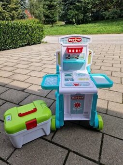 Lekársky stojan a kufrík 3 v 1