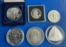 Strieborné pamätne mince