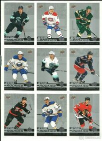 Hokejové karty - výmena/predaj 2022-23 NHL Star Rookie set