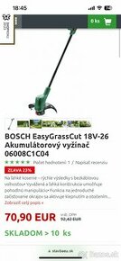 BOSCH EasyGrassCut 18V-26