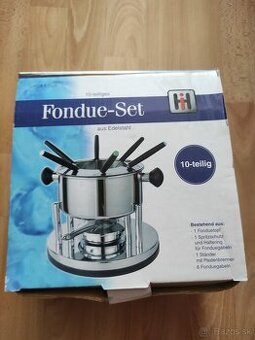 Fondue set na čokoládu