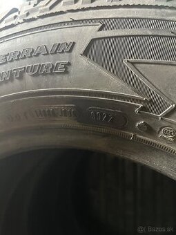 Predám 4x pneu Goodyear wrangler all terrain 265/60 r18 0922