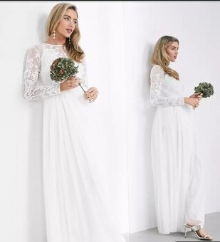 Svadobné šaty zn. Asos
