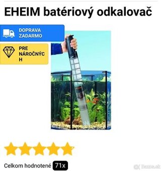Bateriový odkalovač Eheim