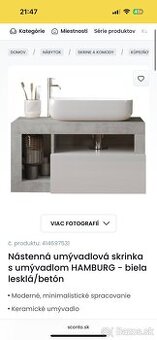 Predam novy kupelnovy stolik