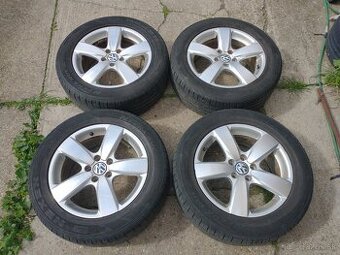 Predam orig alu r17 na vw tiguan 235/55 r17