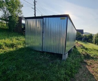 Plechová garáž 3x5m