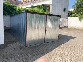 Plechová garáž 3x6 m