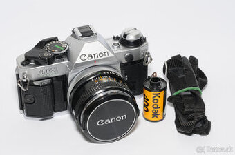 Canon AE1 Program, Canon FD 1,8/50mm - TOP stav
