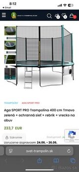 Trampolina 400 cm