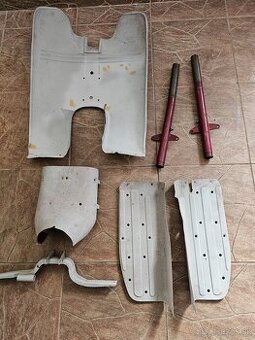 Jawa 555 550 deluxe reumaplech a sada komplet