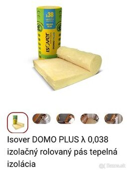 Vata Isover Domo plus 15cm