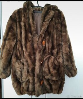 Vintage kožuch Kara Trenčín