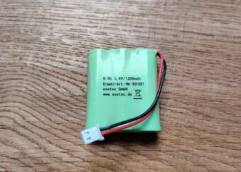 Predám nabíjateľný AkuPack AA ESOTEC 3.6V 1300mAh